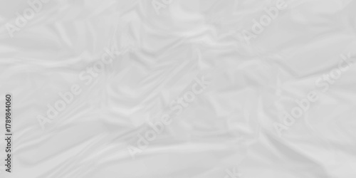 White crumpled paper background texture pattern overlay. wrinkled high resolution arts craft and Seamless white crumpled paper.	
