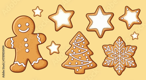 christmas gingerbread cookies