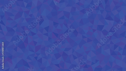 Deep Blue Geometric Low Poly Abstract Background Pattern vector illustration