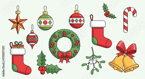 christmas decoration set