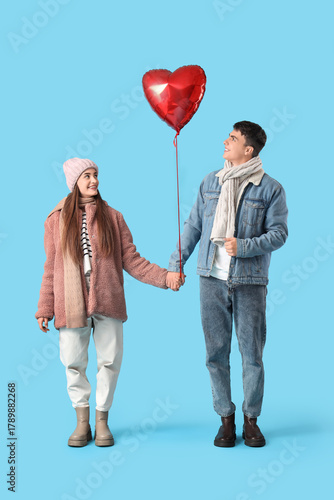 Loving young happy couple i...