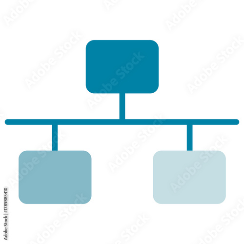 Local Area Network Dual Tone Glyph Icon