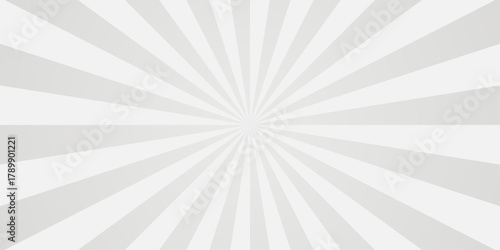 Vector sunray stripe background. Light sunburst glowing background. Sunburst pattern summer social banner. vector illustration pattern beam rays. Spiral radial striped backdrop design.	