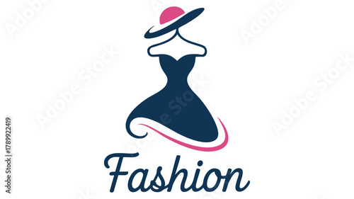 Fashion clothing logo design chic