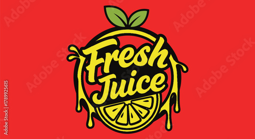 Get your fresh juice logo design now for vibrant branding and promotion
