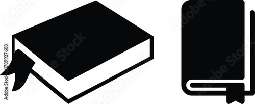 solid graduation hat icon with books Set icons of education, studying and science. Includes human brain, fields of study, graduation, school, university and knowledge. 