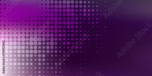 Dark Pink vector template with circles. Blurred bubbles on abstract background with colorful gradient. New design for ad, poster, banner of your website.