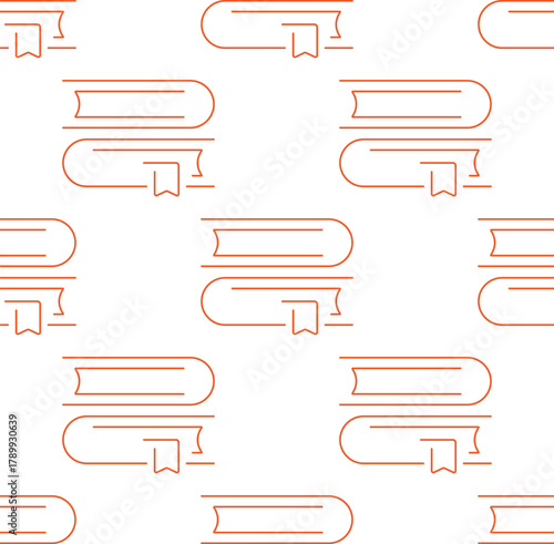 learn seamless pattern isolated on transparent background.