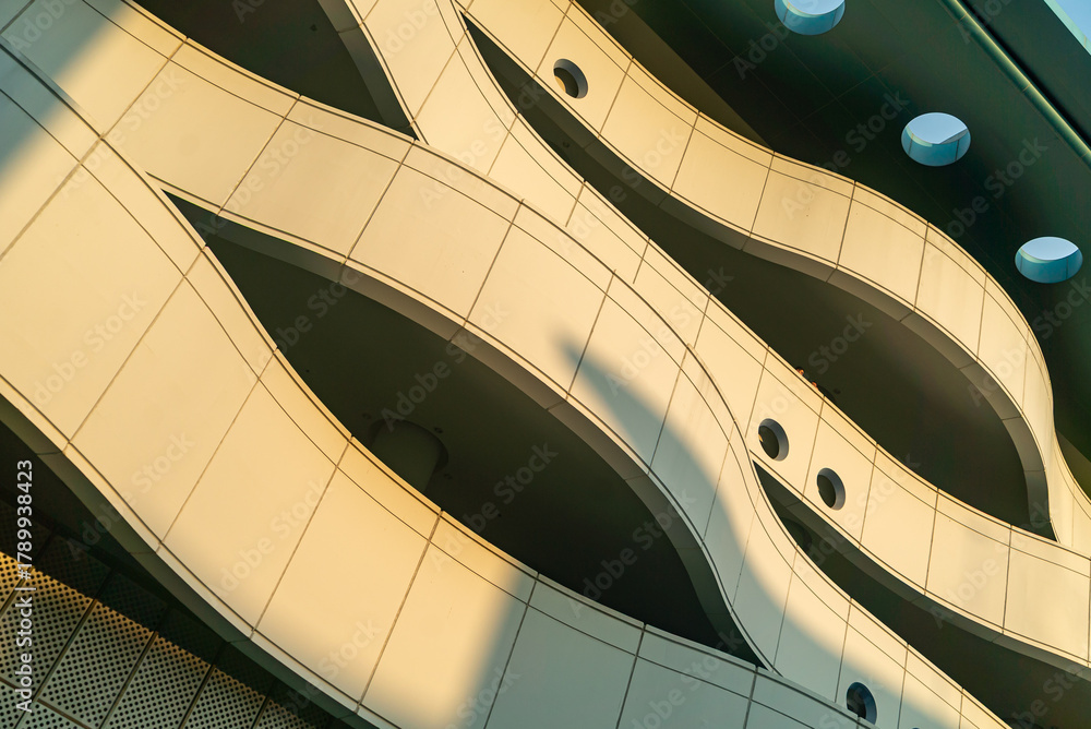 Obraz premium Modern Architectural Detail in Soft Light