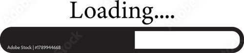 Loading Icon. loading bar, Download progress icon. Collection Loading status. Vector illustration. Uploading and downloading updating sign symbol.Collection loading status bar in different design.