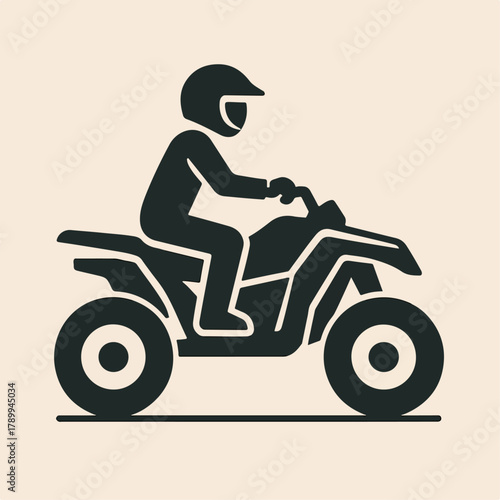 Illustration of an icon of a person driving MTV