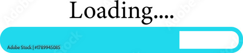 Loading Icon. loading bar, Download progress icon. Collection Loading status. Vector illustration. Uploading and downloading updating sign symbol.Collection loading status bar in different design.