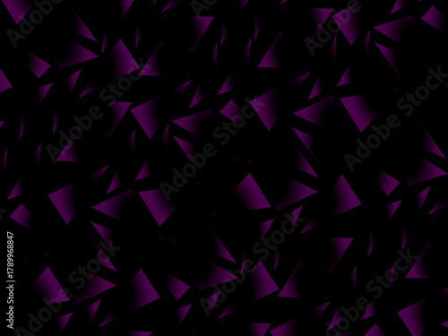 Background with abstract forged carbon fiber vector pattern with randomly arranged dark purple and black fragments, creating a modern and futuristic texture.	
