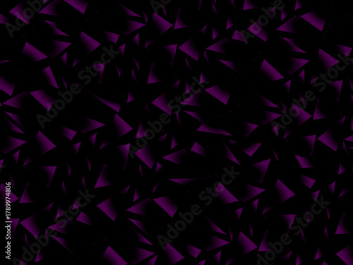 Background with abstract forged carbon fiber vector pattern with randomly arranged dark purple and black fragments, creating a modern and futuristic texture.	
