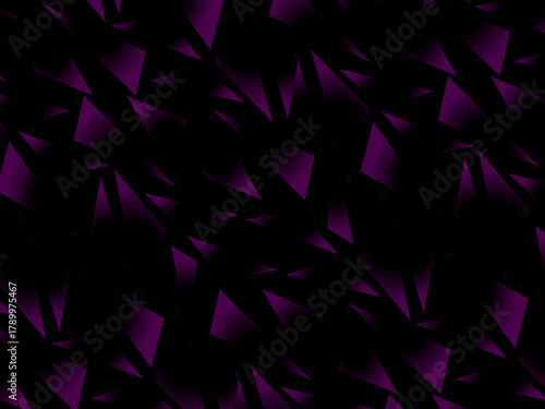 Background with abstract forged carbon fiber vector pattern with randomly arranged dark purple and black fragments, creating a modern and futuristic texture.	
