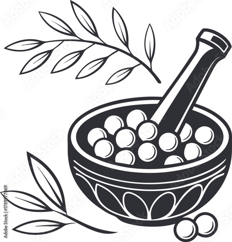 olive oil and spices