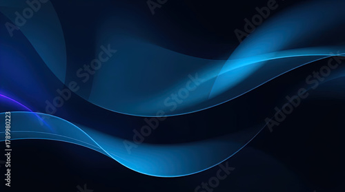 Abstract technology background on a blue background, techno wallpaper