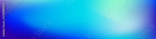Blue background gradien. Purple, turquoise and light green color gradation hologram. Iridescent Y2K neon texture. Pastel aura vibrant holographic design. Modern pearlescent foil, minimal soft fluid bg