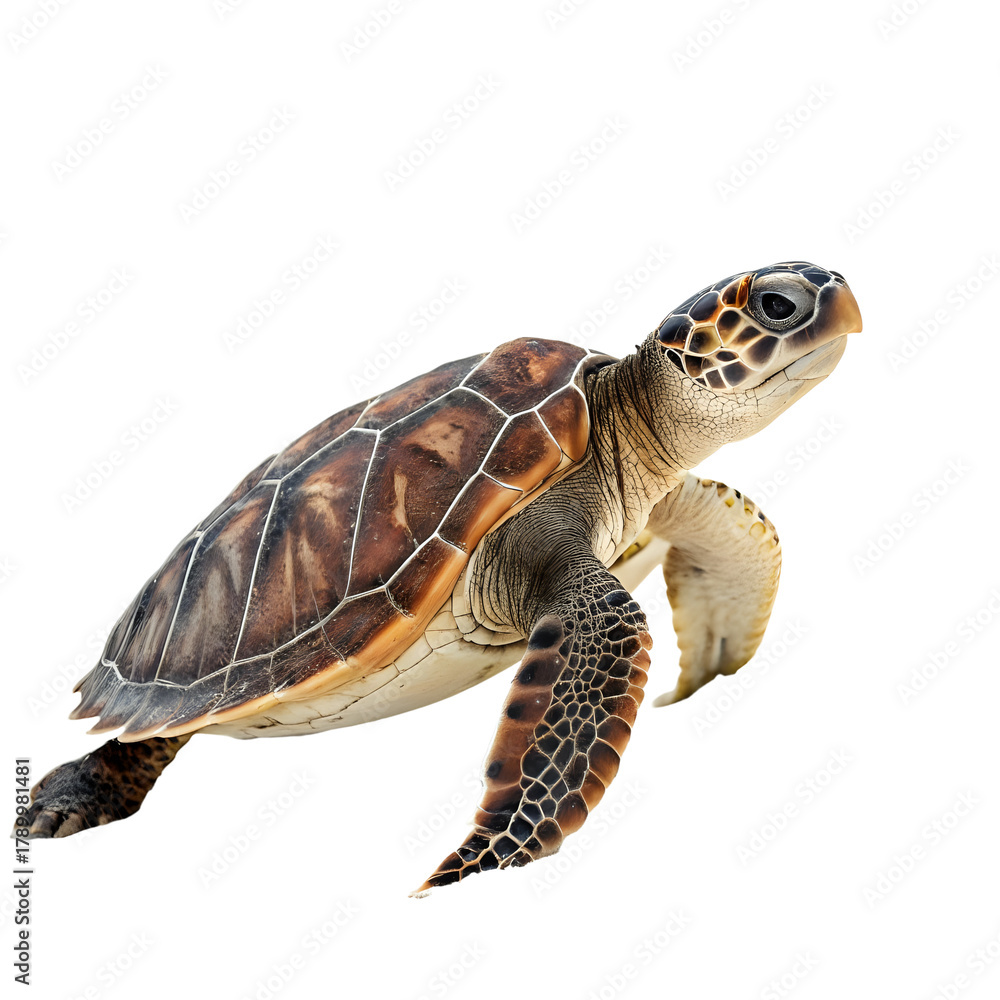 Obraz premium turtle ,isolated on transparent png