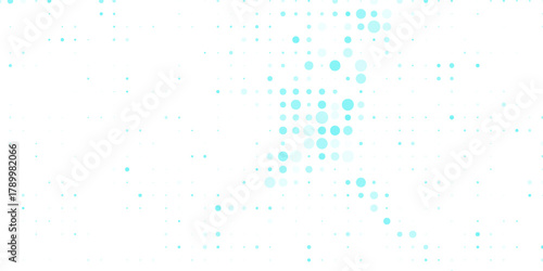 Light BLUE vector layout with circle shapes. Blurred decorative design in abstract style with bubbles. Template for your brand book.