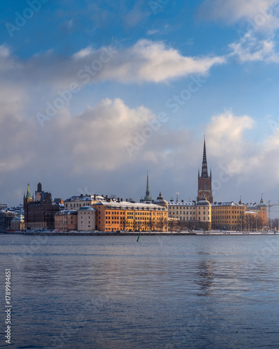 Photography view of the city of stockholm