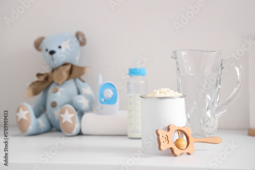 Baby milk formula with ratt...