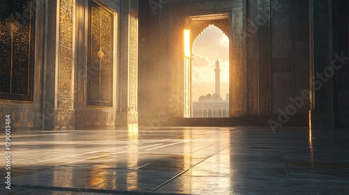 Ethereal Kaaba Mecca Landscape Beauty