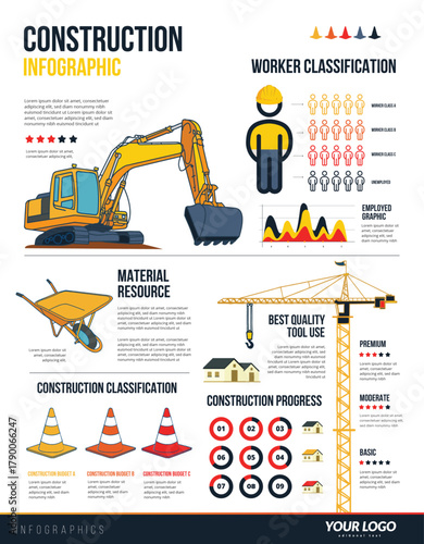 Natural Resource and Construction Classification Infographic