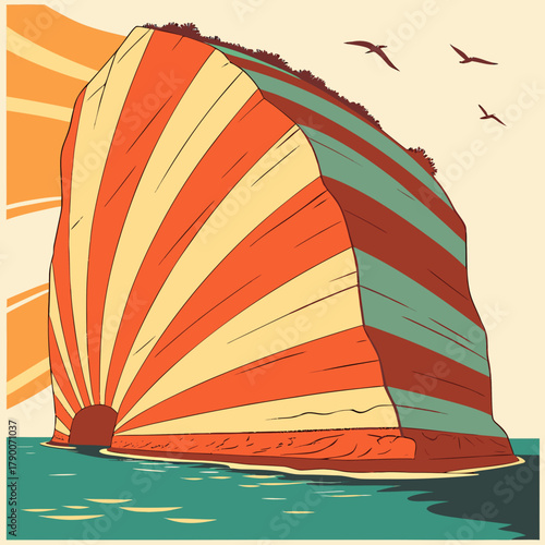 sailing boat on the sea