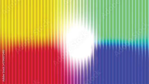 Futuristic gradient glass ripple surface, teal navy tone blend, luminous blur reflection, vertical distortion lines, smooth abstract motion.