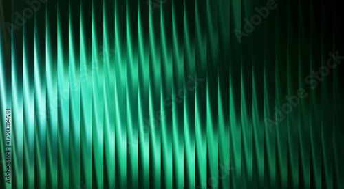 Abstract teal background with a repeating vertical striped design. The varying shades create a sense of depth and movement