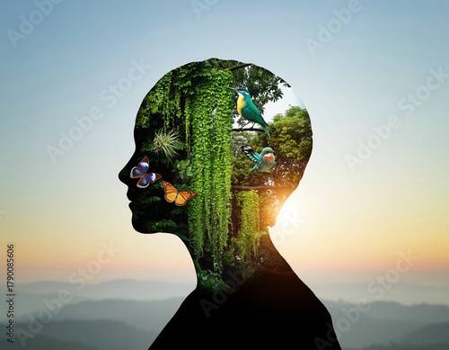 Nature Conservation and Biodiversity in Human Silhouette