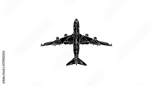 Boeing 747 – Geometric Jet Airplane