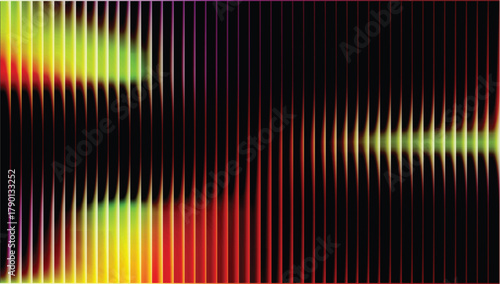 Futuristic teal navy glass ripple gradient, smooth luminous distortion, vertical reeded displacement, abstract blur reflection, flowing wave motion