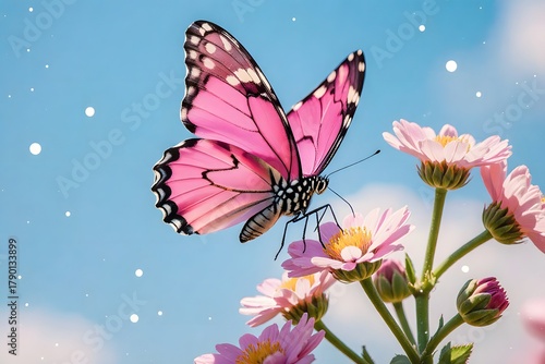 butterfly and flower