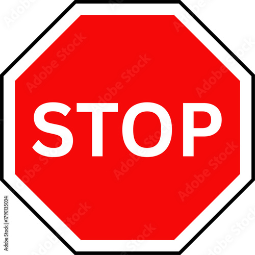 Stop Sign Vector
