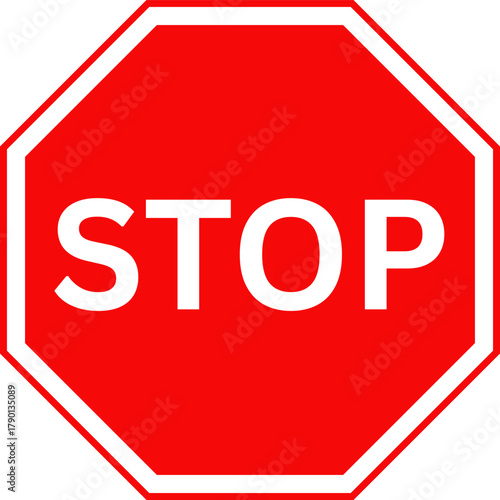 Stop Sign Vector
