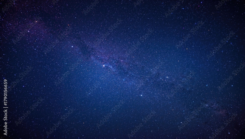 Fototapeta premium Stars in the cosmos, vibrant celestial display for a captivating visual backdrop