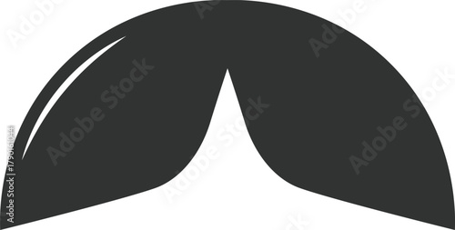 Fortune cookie icon symbolizing luck and dessert