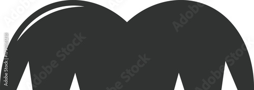 Tooth icon representing dental care and hygiene