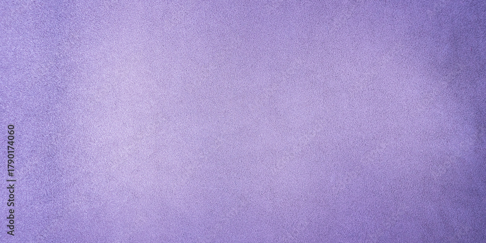 Fototapeta premium Purple warm suede genuine leather with vignette as background. Purple suede.