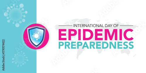 International day of Epidemic Preparedness is observed every year on December 27, to support efforts to build strong emergency and epidemic preparedness systems. Vector illustration