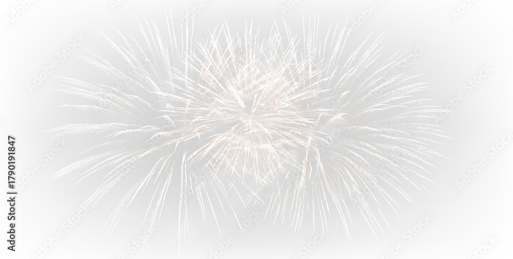 Obraz premium Festive Fireworks PNG Transparent Celebration Background