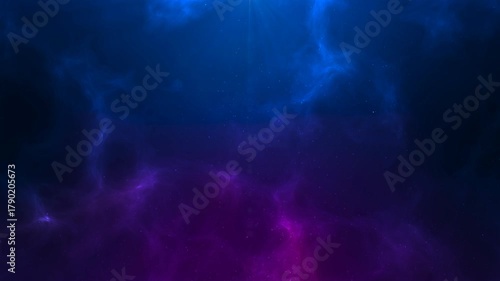 abstract blue and purple clouds background animation, 4k seamless loop	