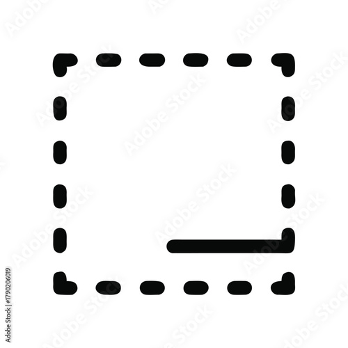 black and white background with a frame