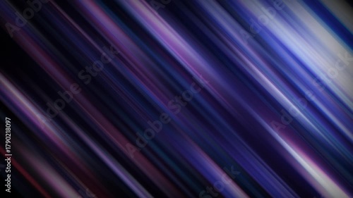 abstract modern background animation with blue and purple blurred glowing lightstreaks. 4K seamless loop