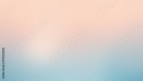 Abstract background warm peach pink and cool blue mix abstract background smooth gradient abstract background