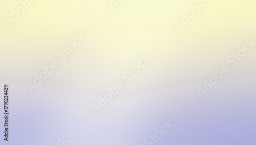 Abstract background light yellow and blue gradient wall with calm and dreamy tone