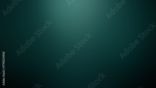 Teal Abstract Background showing soft light and shadow blend like deep ocean water and glowing sky tone