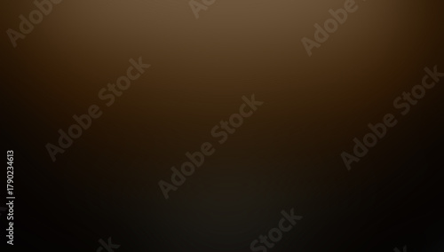 Abstract background black to brown gradient with soft smooth color transition